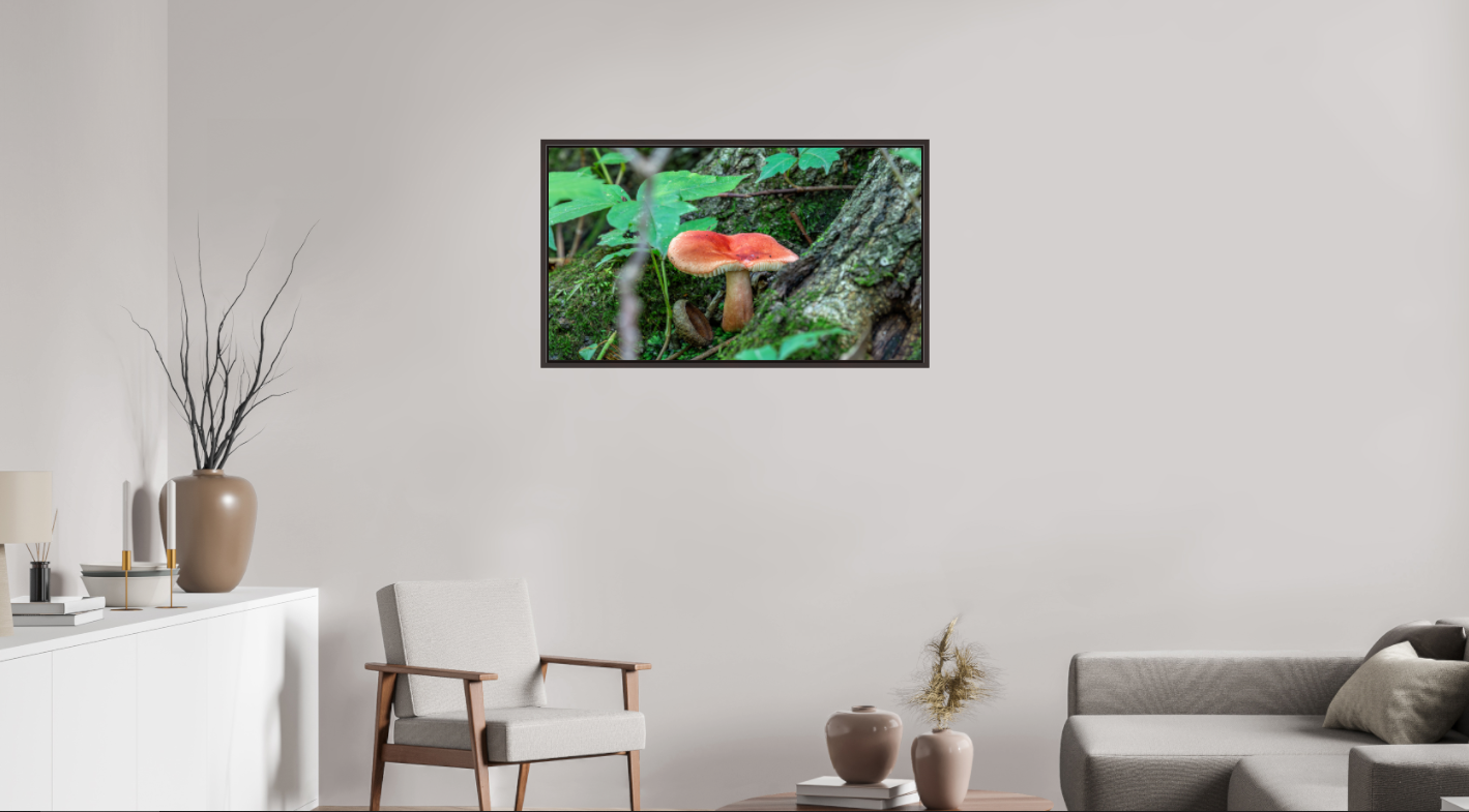 Red Russula on Hahnemühle Photo Rag Baryta  (print only)