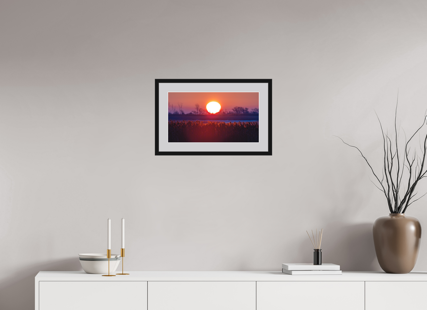 Ohio Sunrise on Hahnemühle FineArt Baryta (print only)
