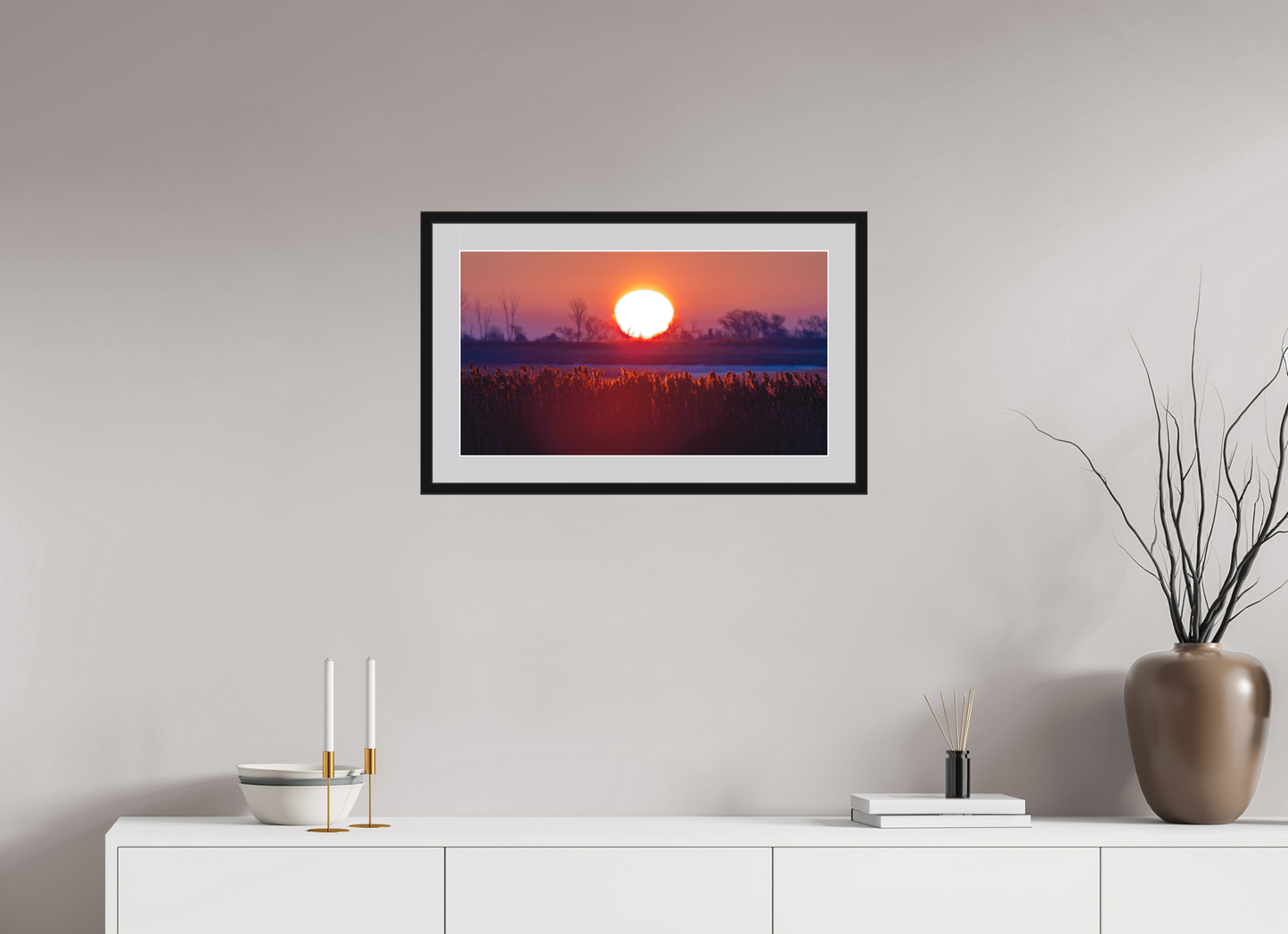 Ohio Sunrise on Hahnemühle FineArt Baryta (print only)