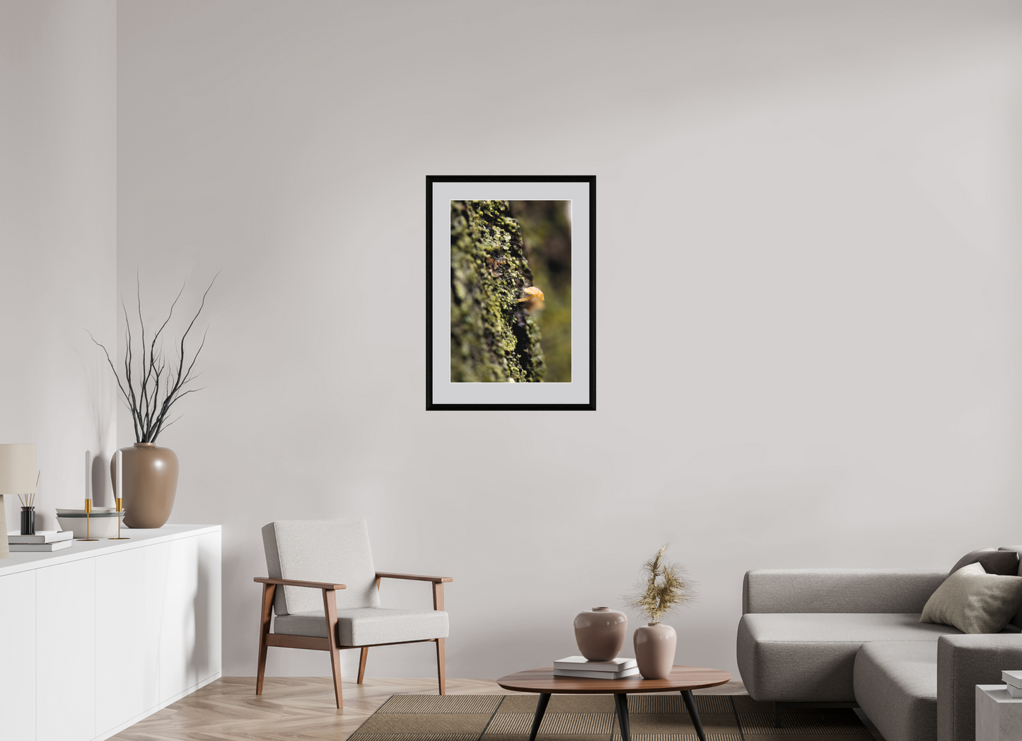 50 x 75 cm, Hahnemühle Photo Rag Baryta (framed) Bonnet Mushroom on Hahnemühle Photo Rag Baryta